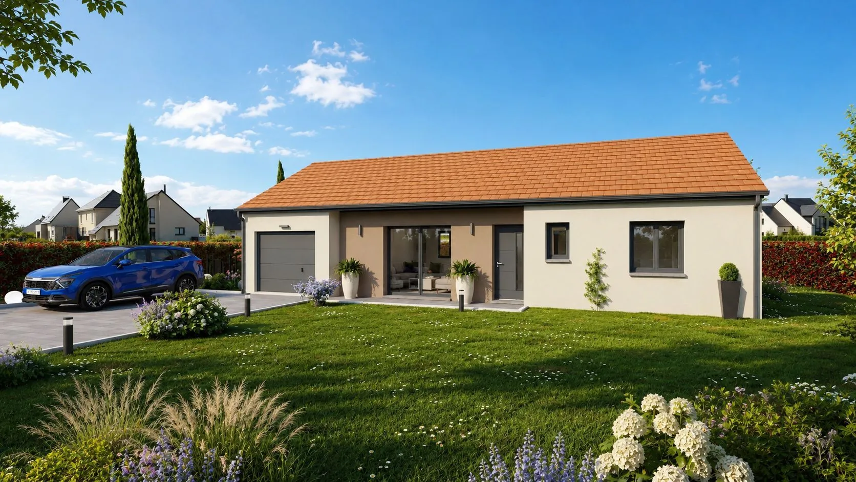 Maison neuve 98 m² à Palinges (71430)