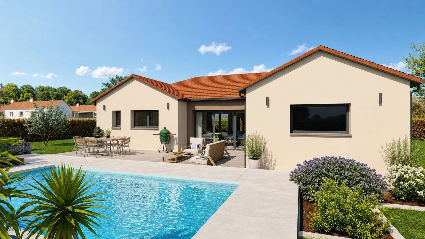 Maison neuve 100 m² à Marcigny (71110)