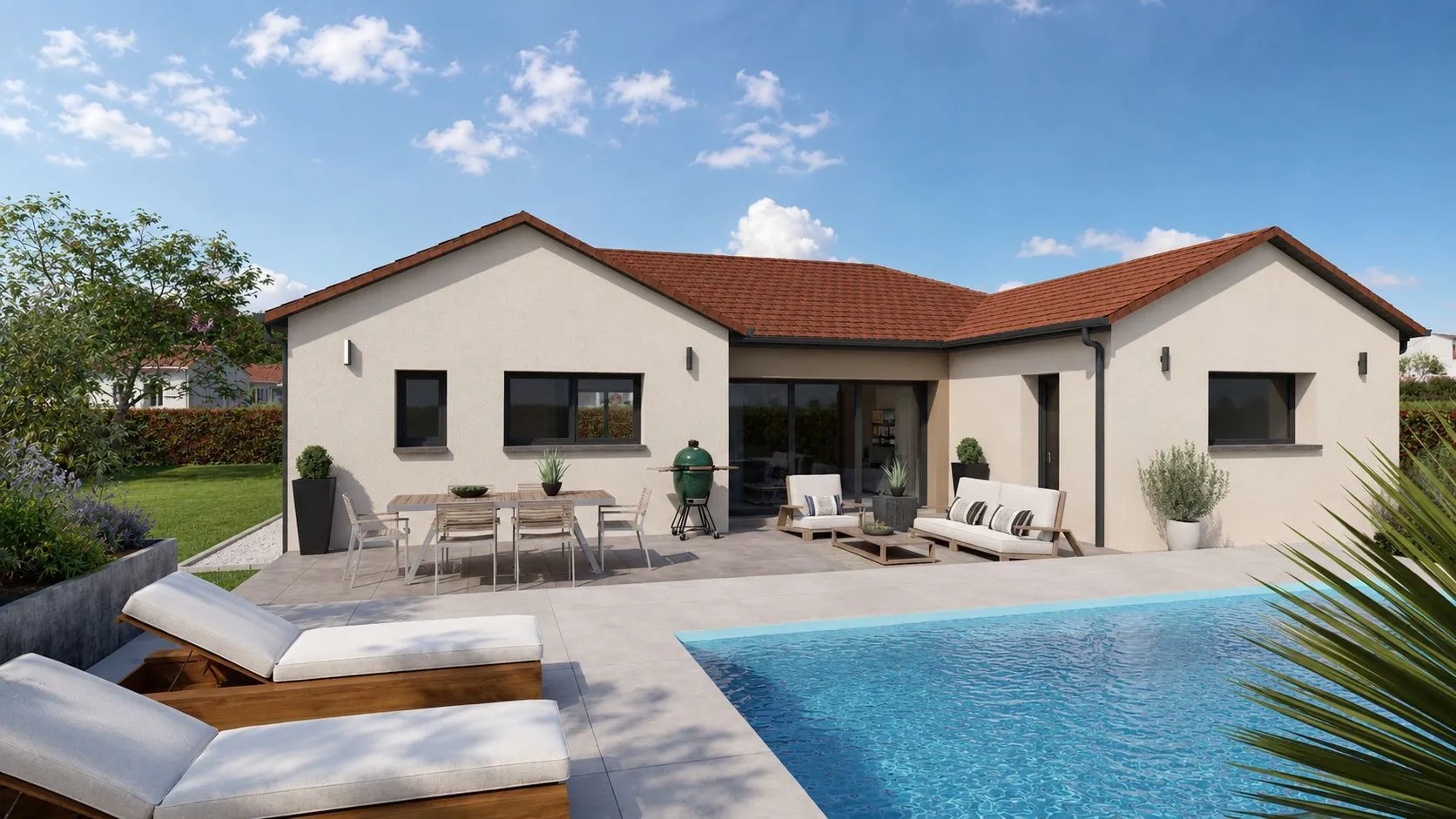 Maison neuve 100 m² à Marcigny (71110)