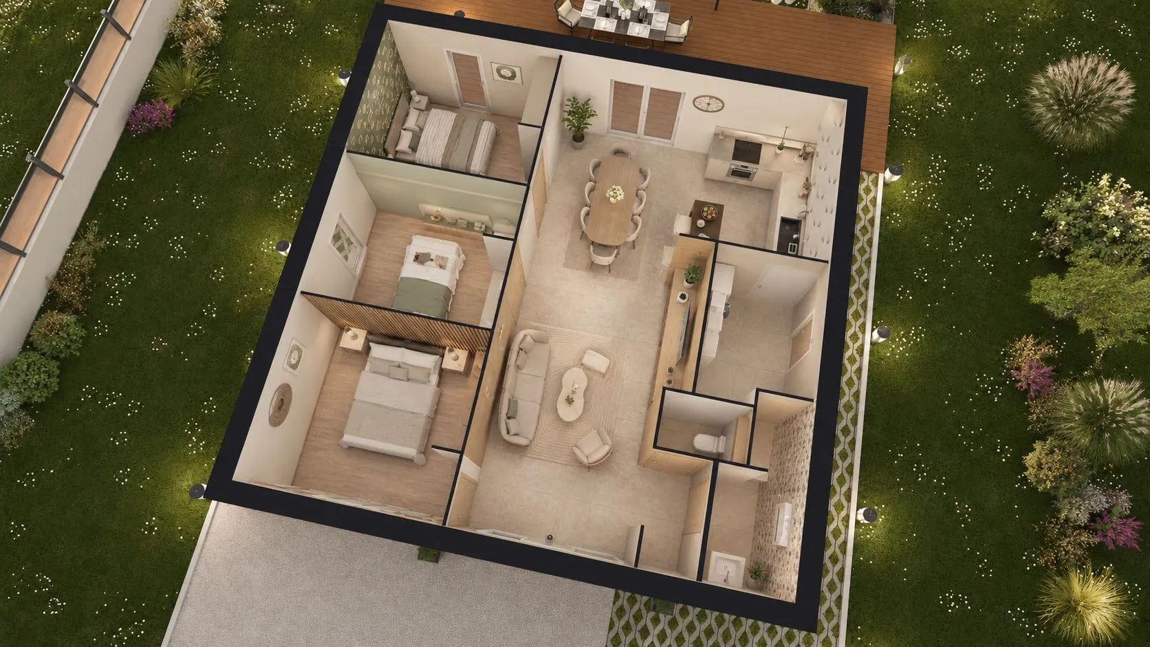 Maison neuve 75 m² à Anse (69480)