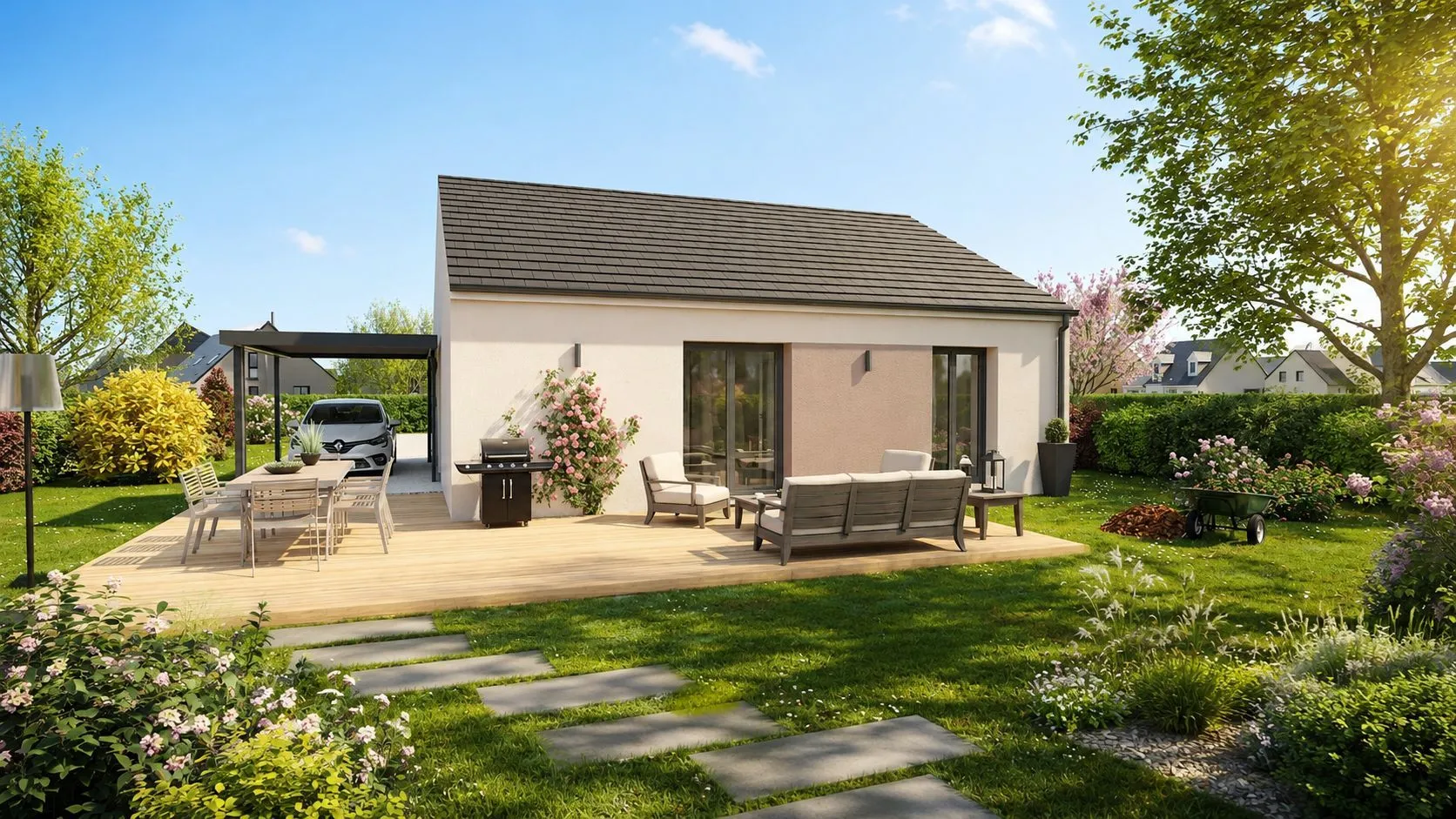 Maison neuve 75 m² à Anse (69480)