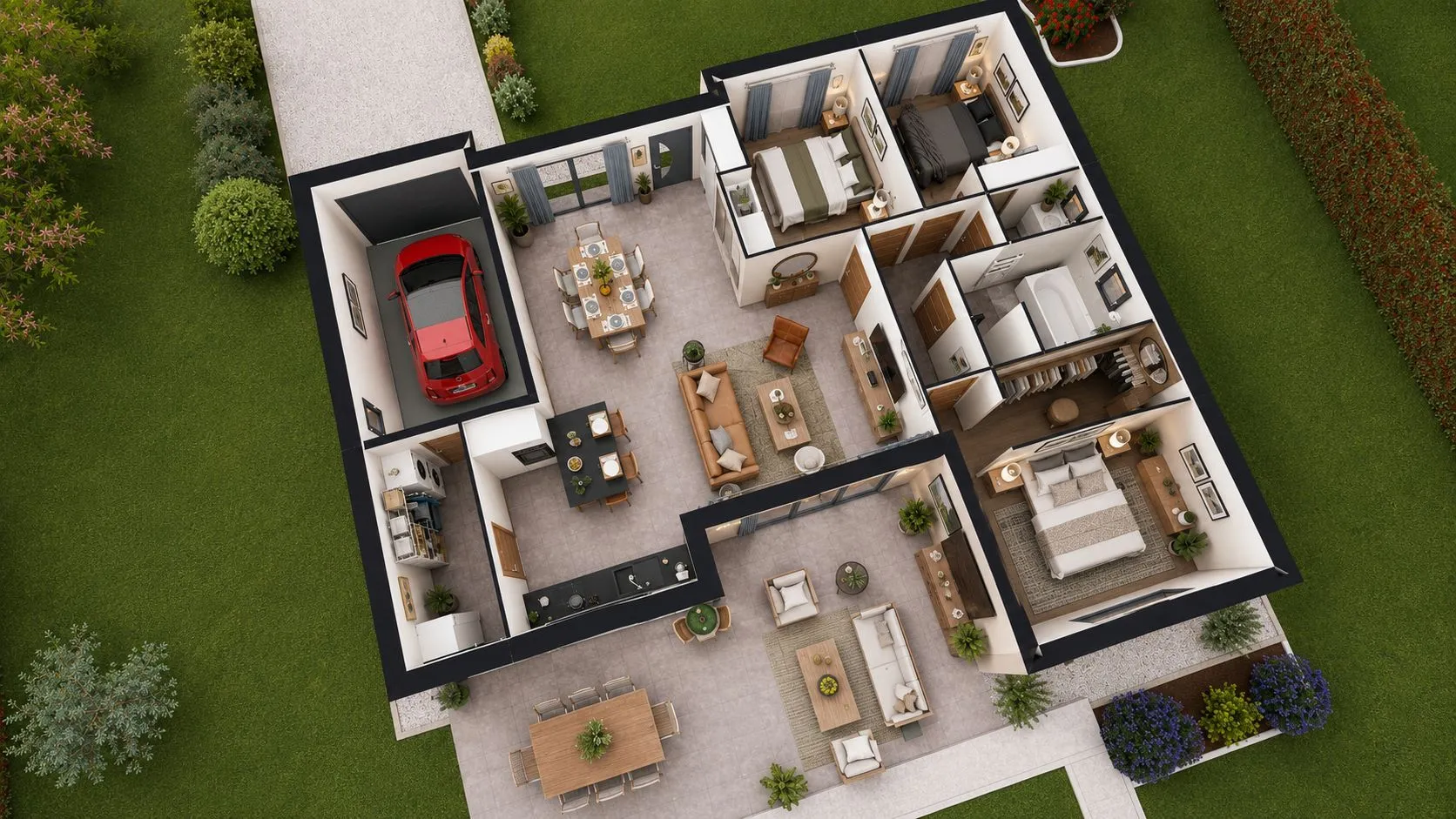 Maison neuve 100 m² à Mozac (63200)