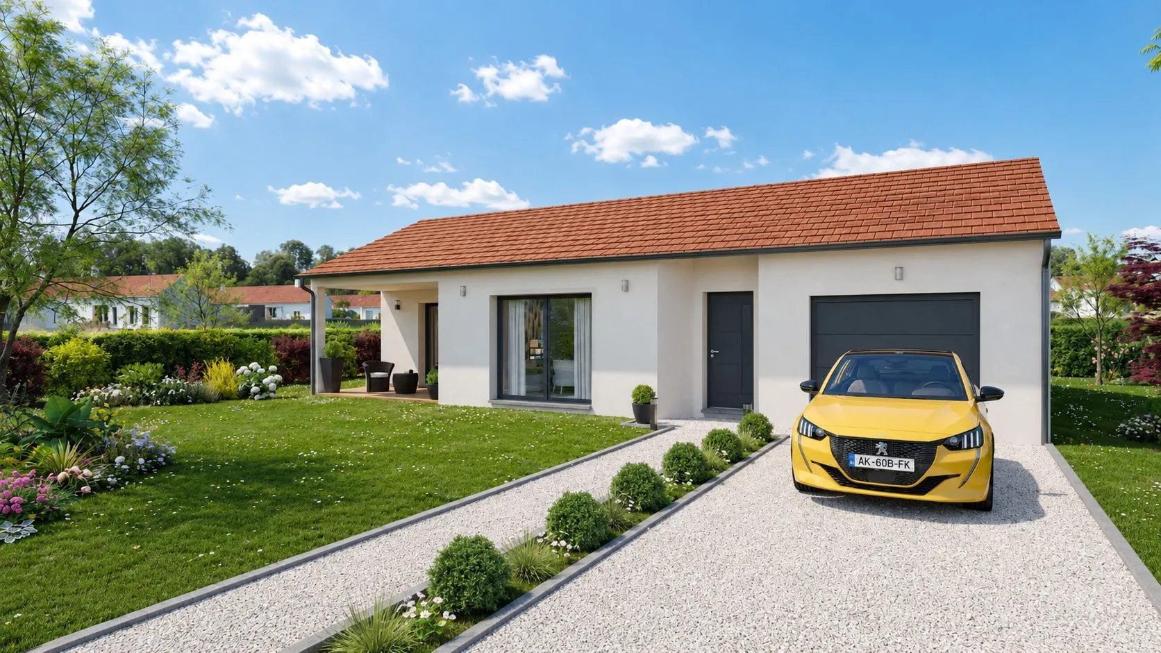 Maison neuve 99 m² à La Roche-Vineuse (71960)