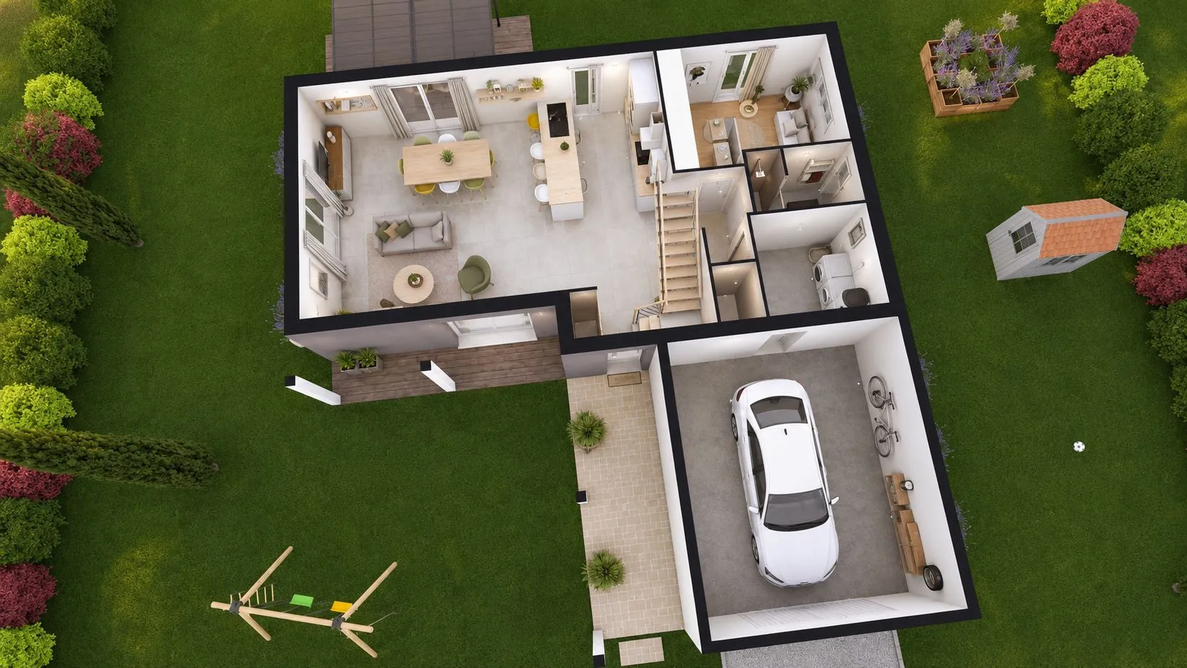 Maison neuve 125 m² à Aulnat (63510)