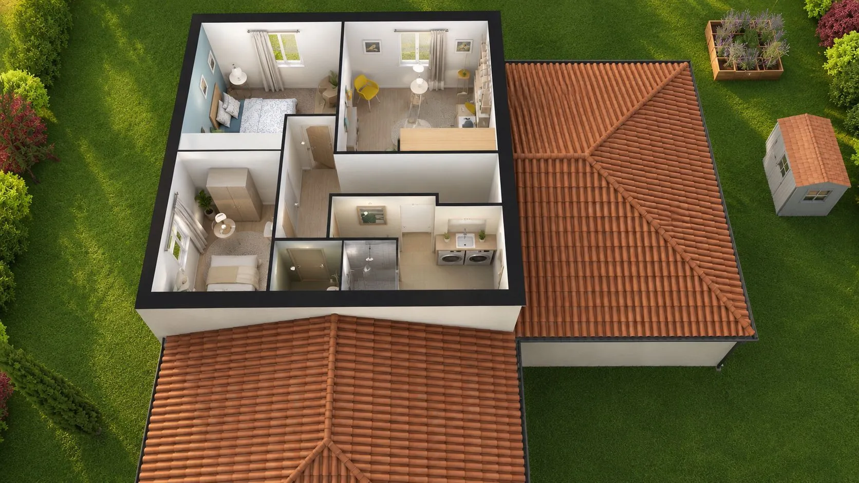 Maison neuve 125 m² à Aulnat (63510)