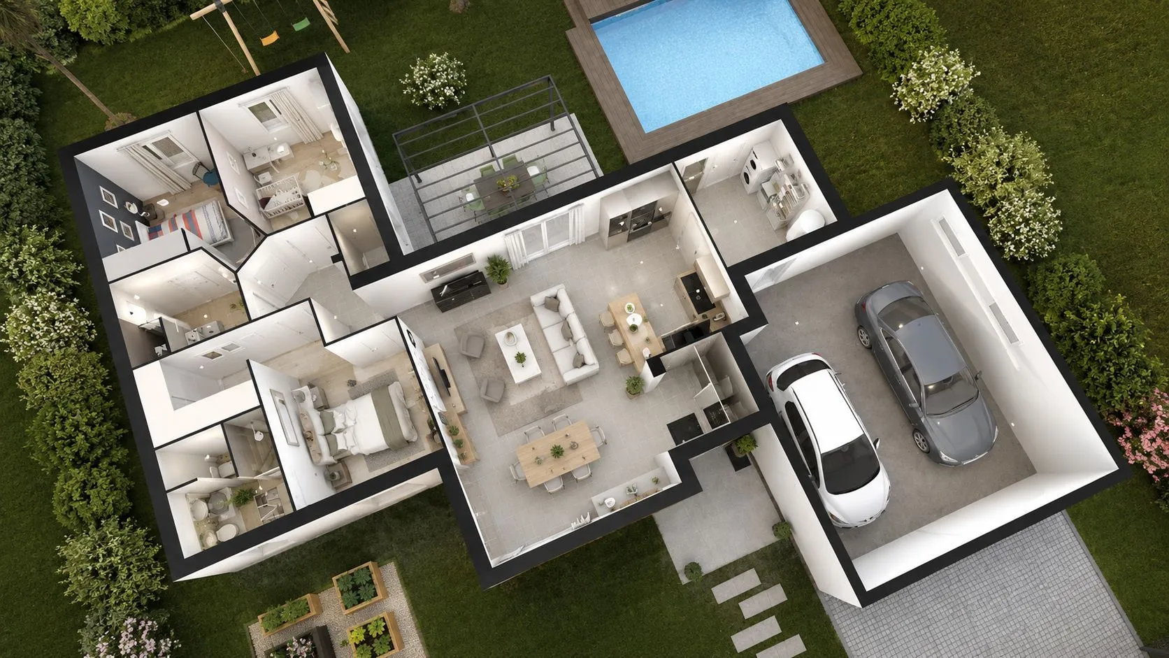 Maison neuve 102 m² à Mozac (63200)