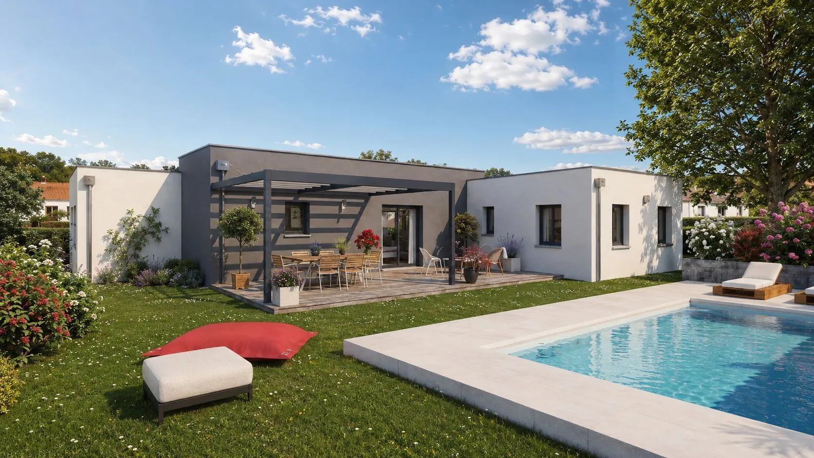 Maison neuve 102 m² à Mozac (63200)