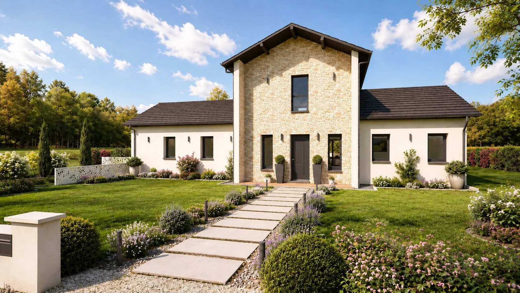 Maison neuve 156 m² à Espinasse-Vozelle (03110)