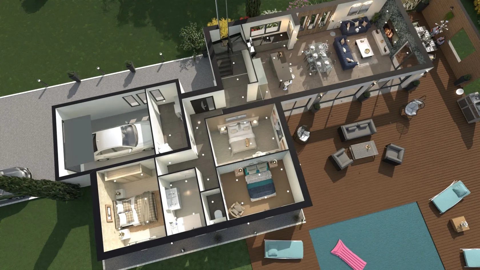 Maison neuve 143 m² à Paray-le-Monial (71600)