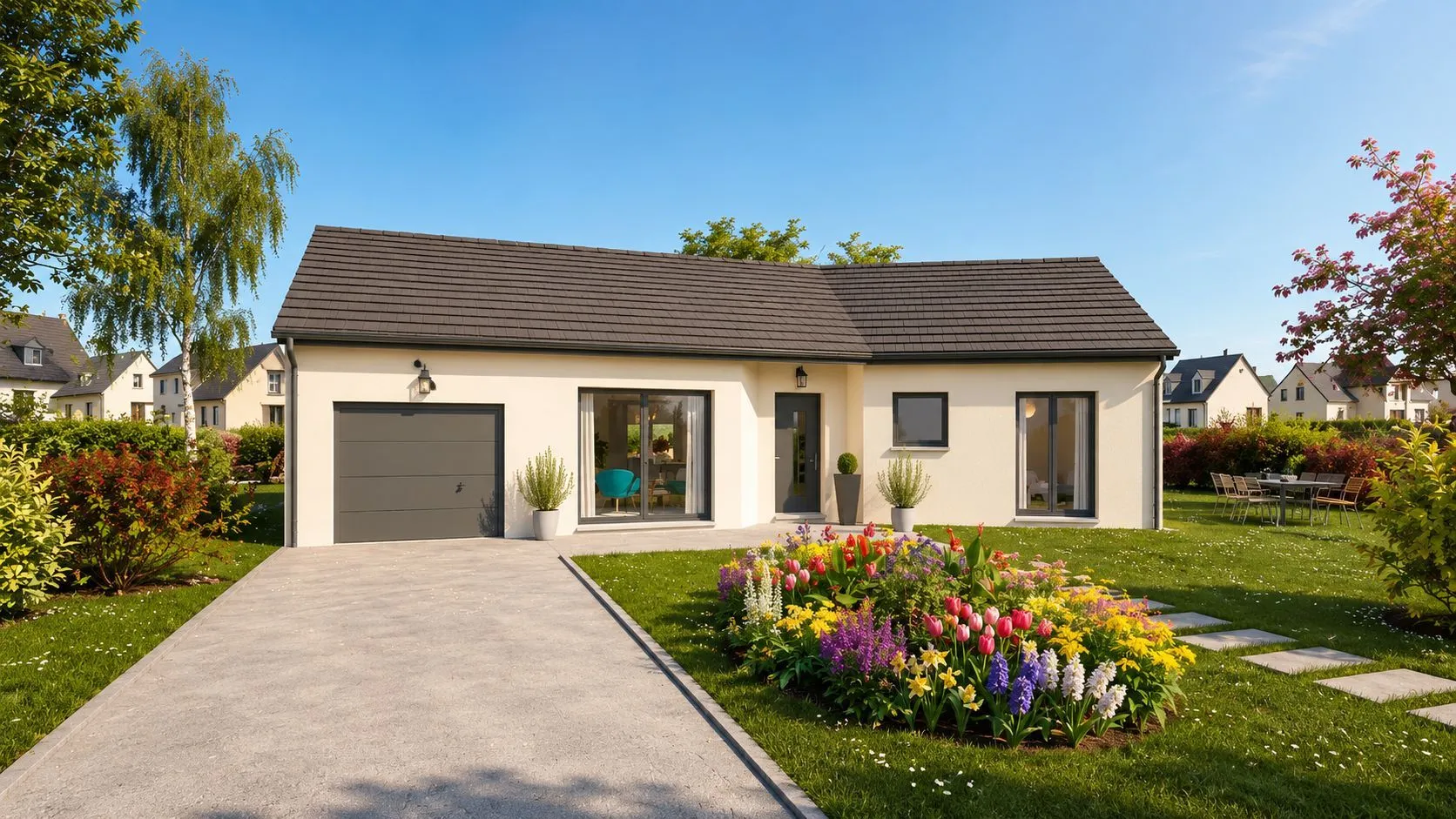 Maison neuve 106 m² à Villeneuve (01480)