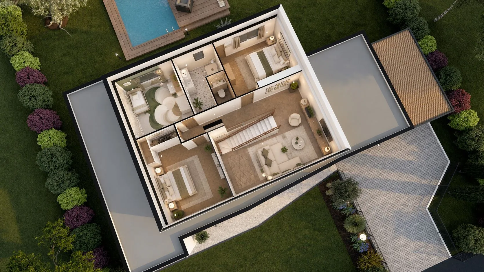 Maison neuve 172 m² à Laizé (71870)