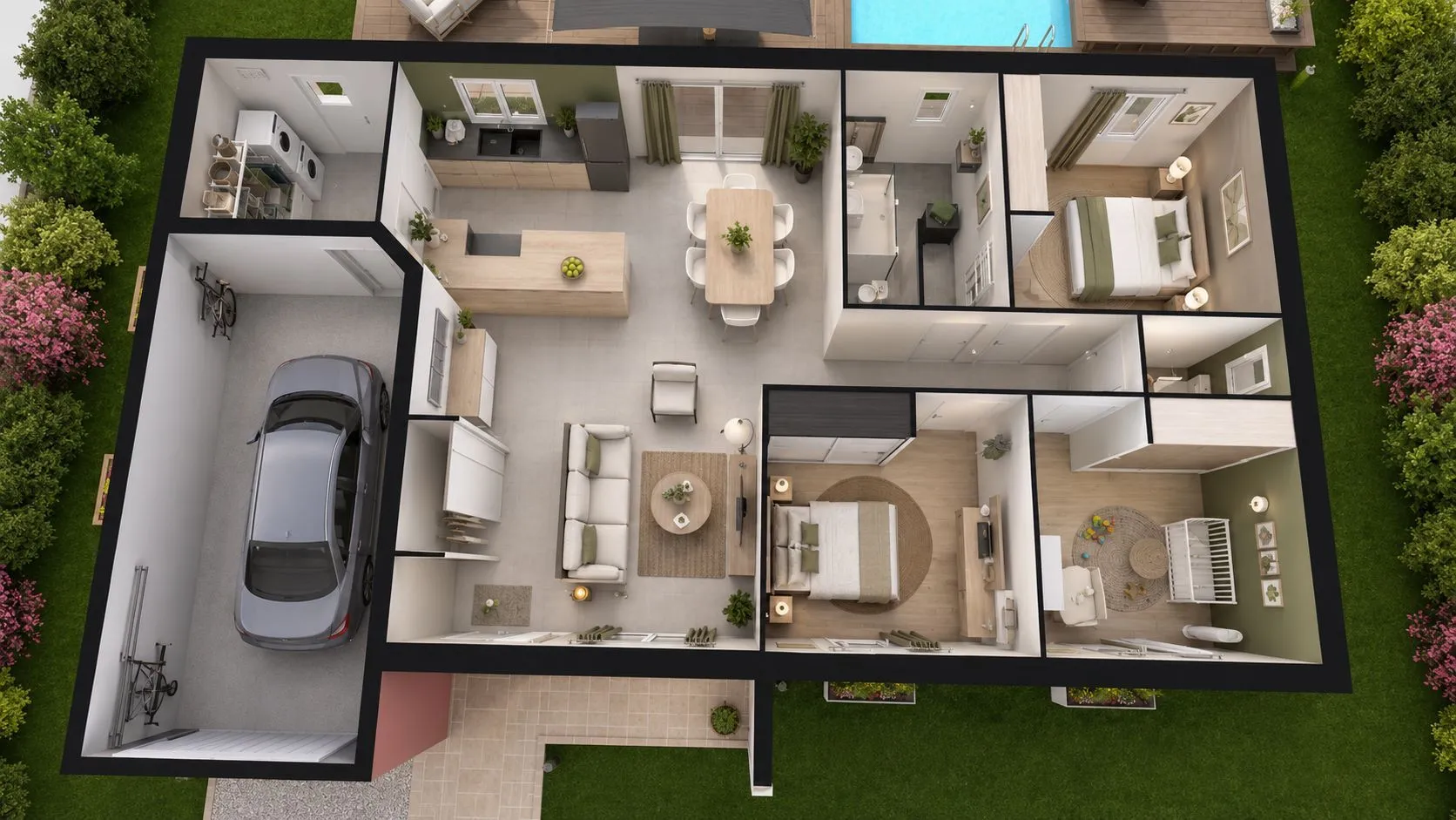 Maison neuve 90 m² à Mâcon (71870)