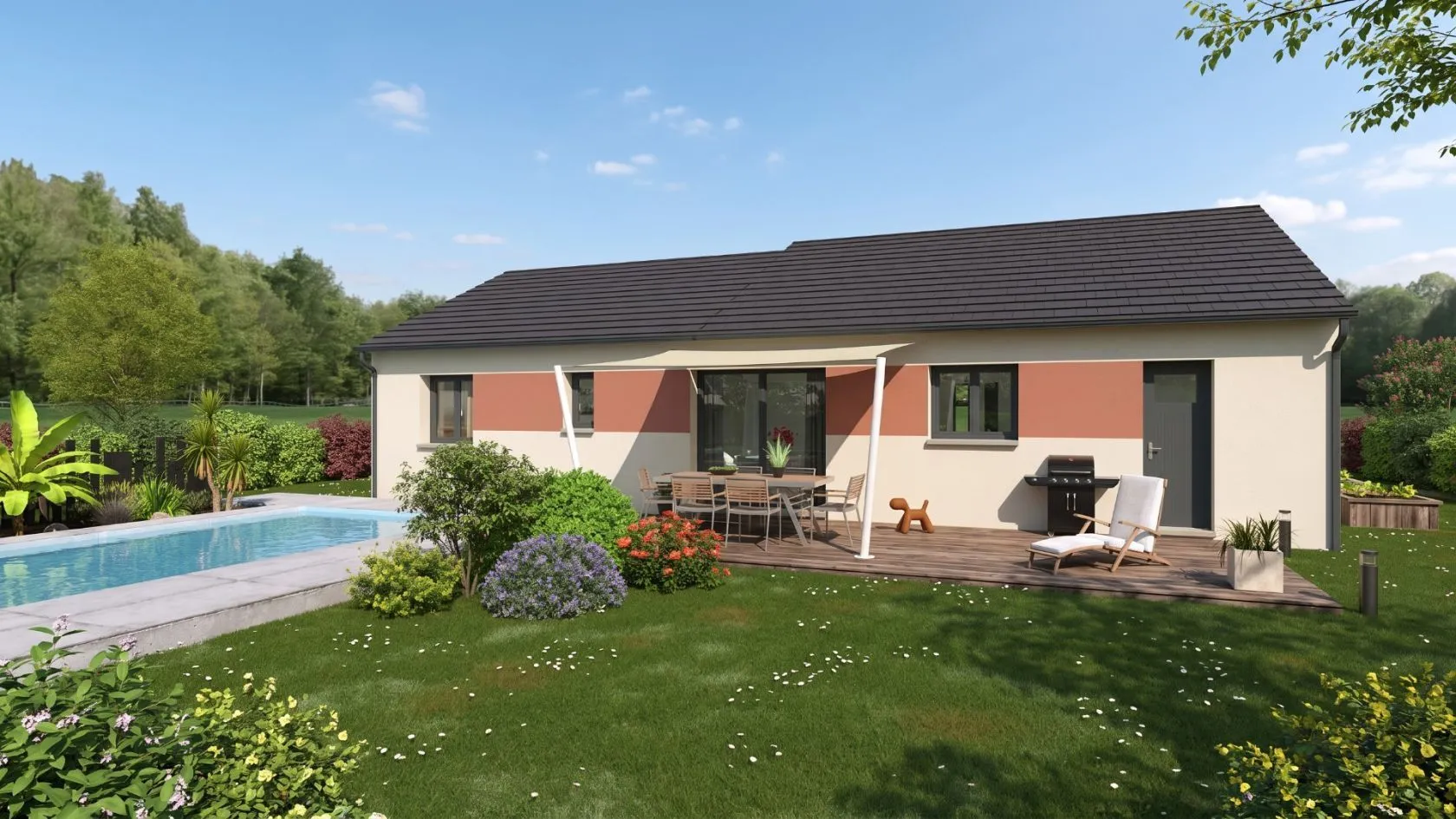 Maison neuve 90 m² à Mâcon (71870)