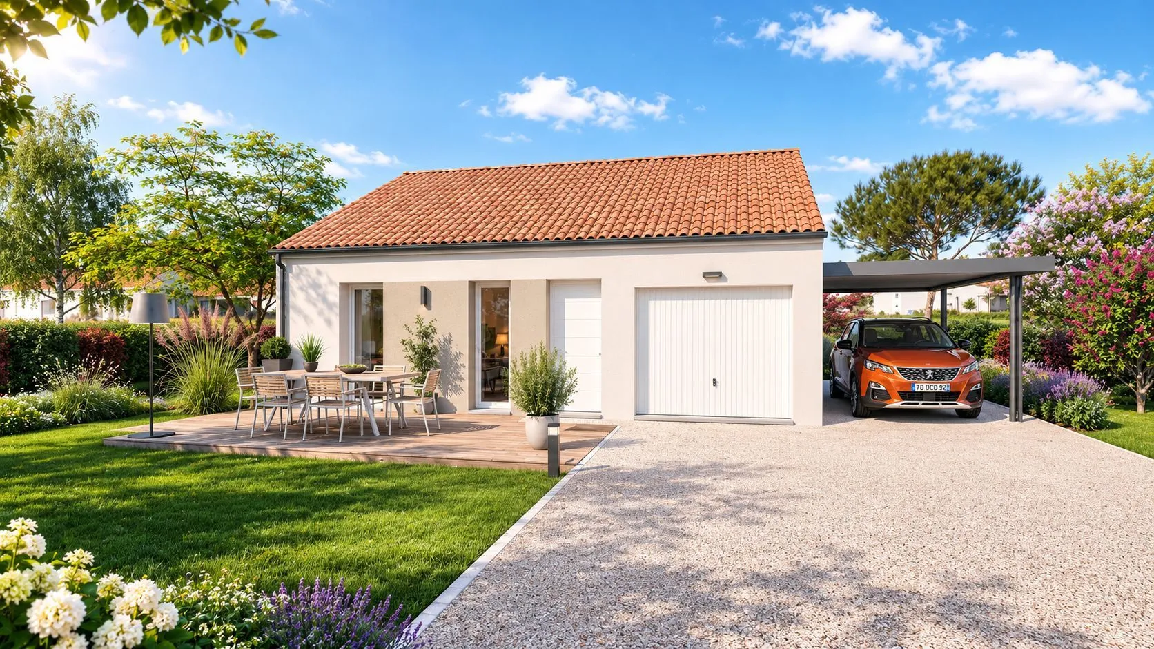Maison neuve 60 m² à Laizé (71870)