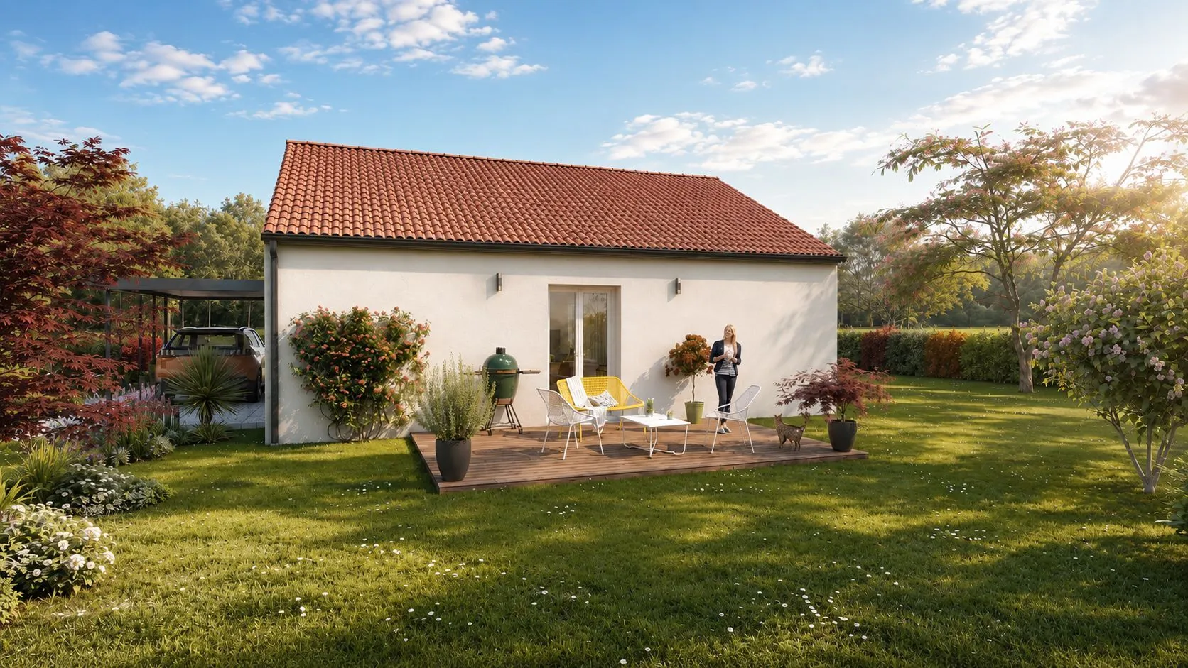Maison neuve 60 m² à Laizé (71870)