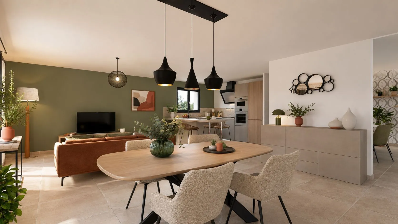 Maison neuve 90 m² à Anse (69480)