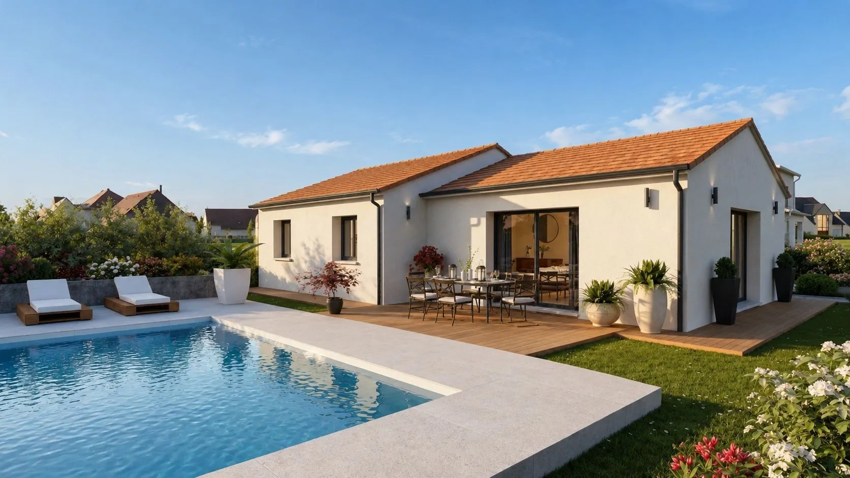 Maison neuve 101 m² à Chiroubles (69115)