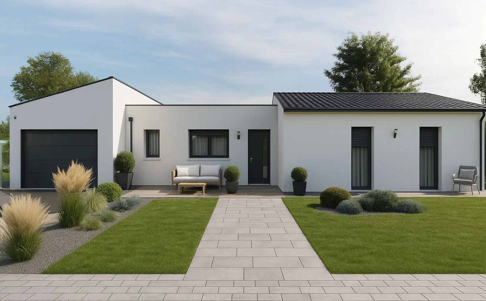 Maison neuve à Saint-Aubin-du-Plain