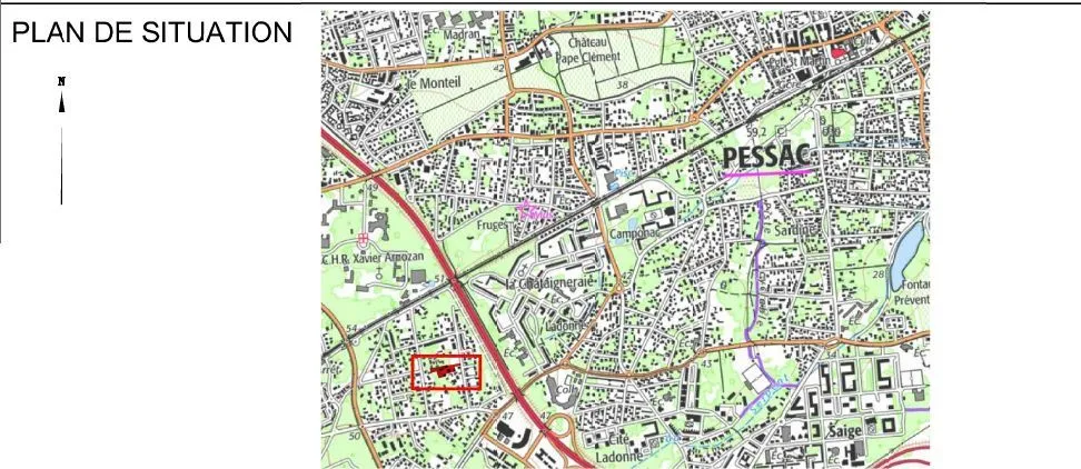 Terrain à bâtir 352 m² à Pessac (33600)