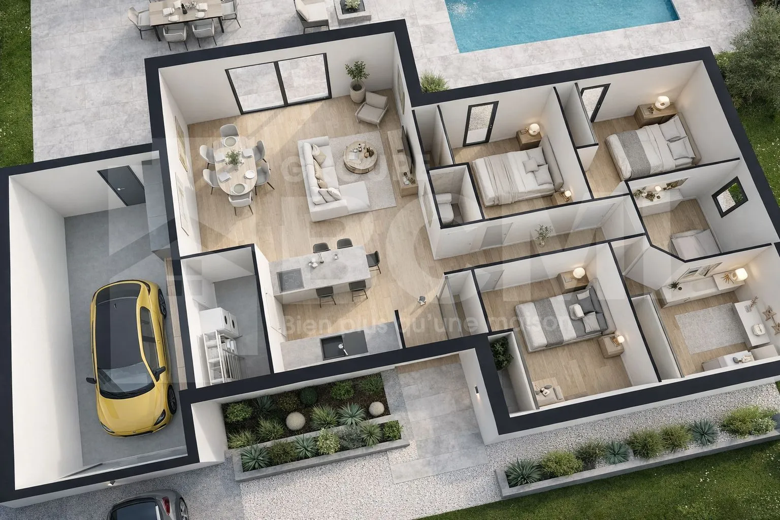 Maison neuve 84 m² à L'Hermenault (85570)