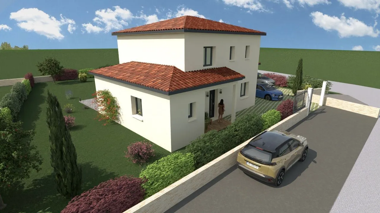 Maison neuve 120 m² à Dommartin (69380)