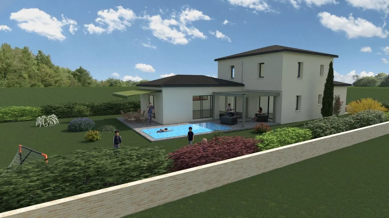 Maison neuve 150 m² à Marcy-l'Étoile (69280)