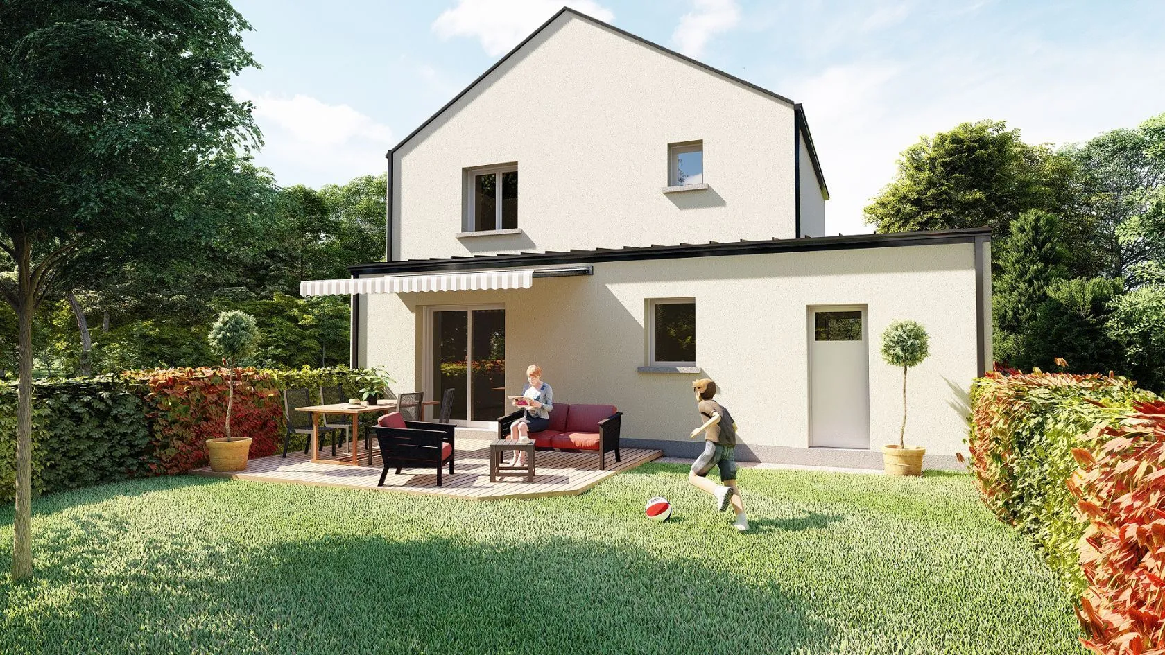 Maison neuve 107 m² à Melesse (35520)