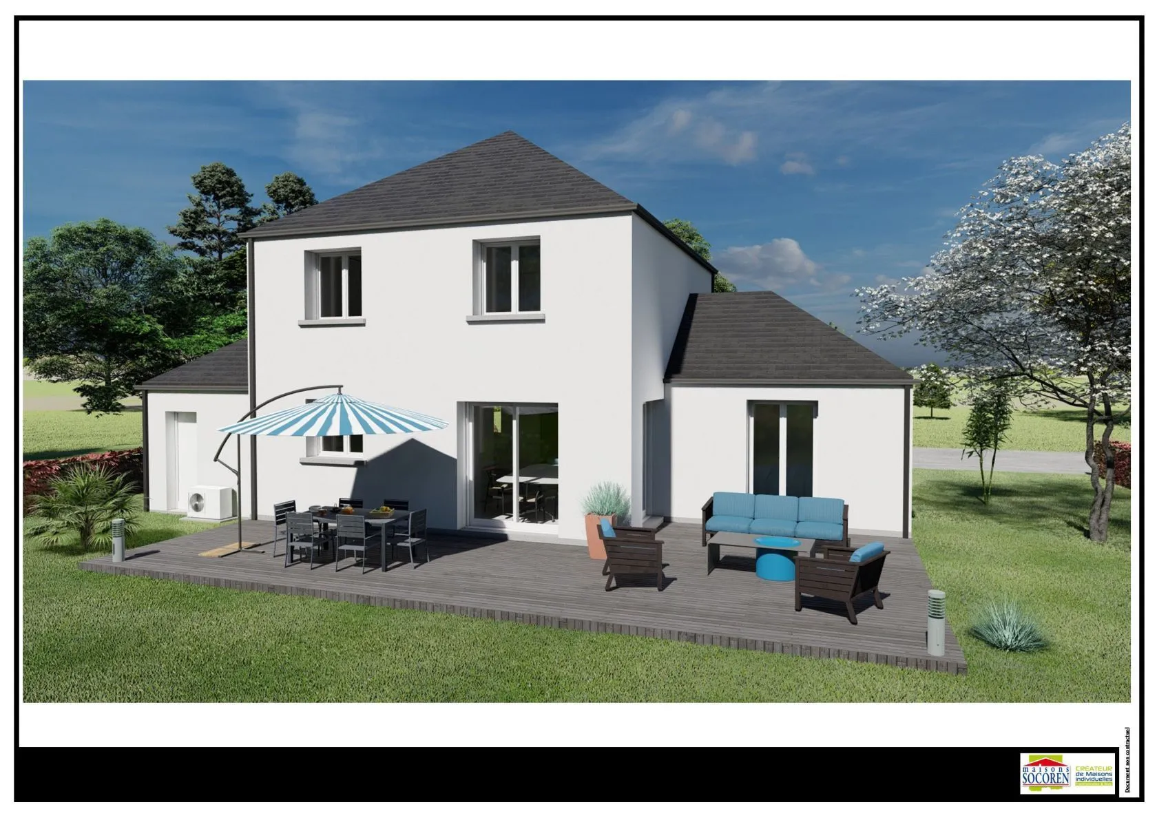 Maison neuve 72 m² à Saint-Méen-le-Grand (35290)