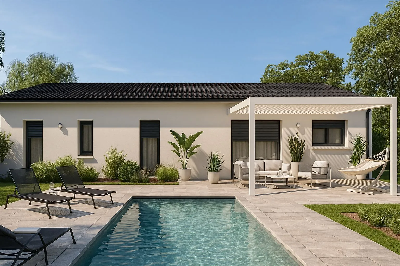 Maison neuve 91 m² à Gesté (49600)