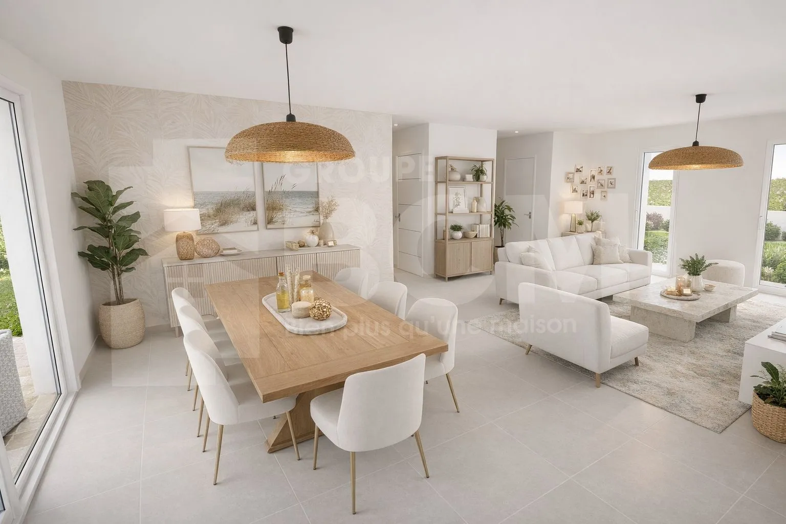 Maison neuve 91 m² à Gesté (49600)