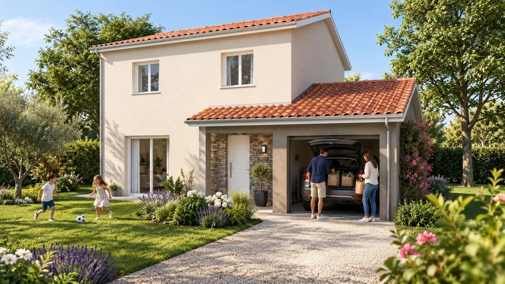 Maison neuve 85 m² à Côtes-d'Arey (38138)
