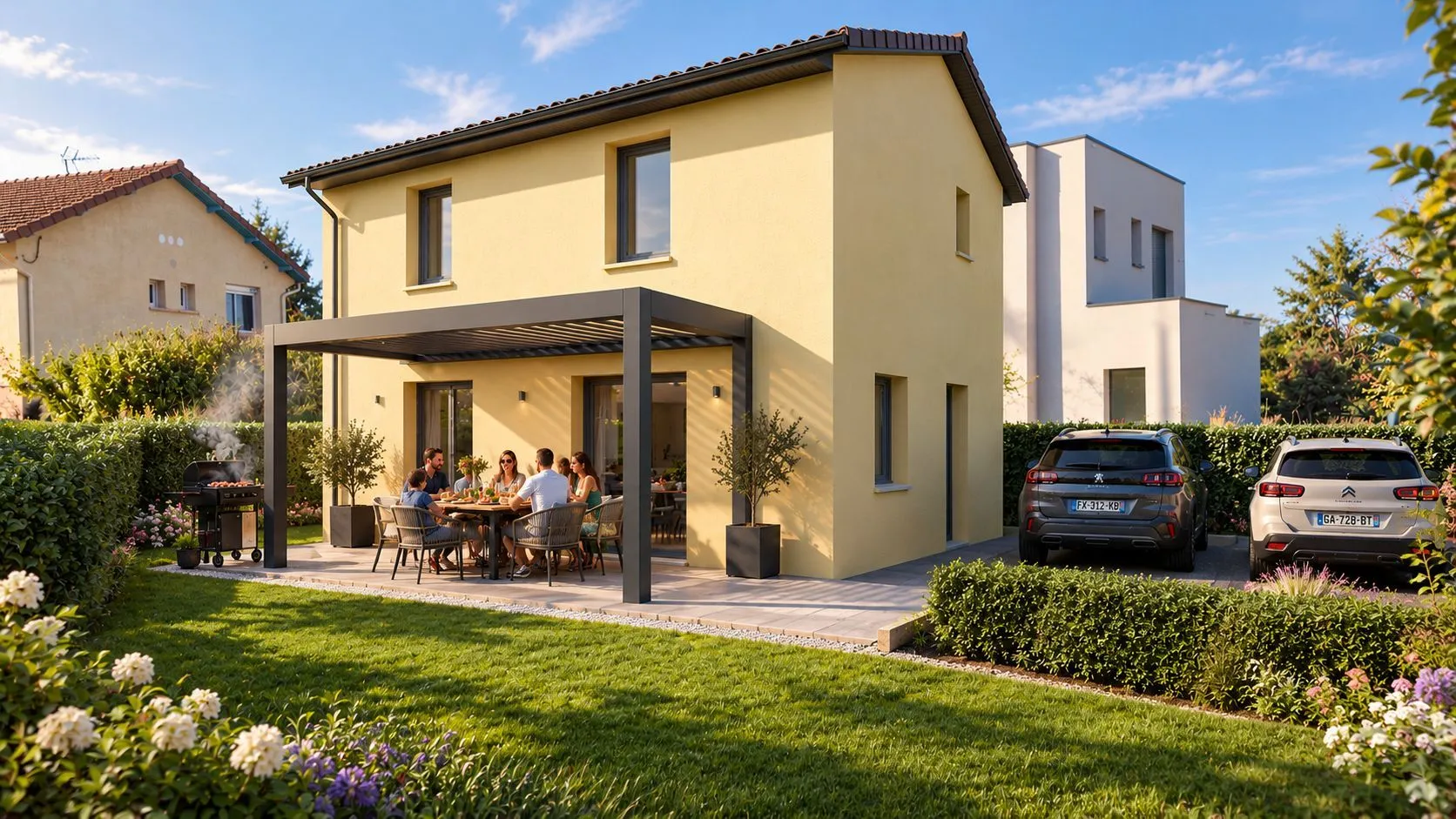 Maison neuve 80 m² à Villefontaine (38090)