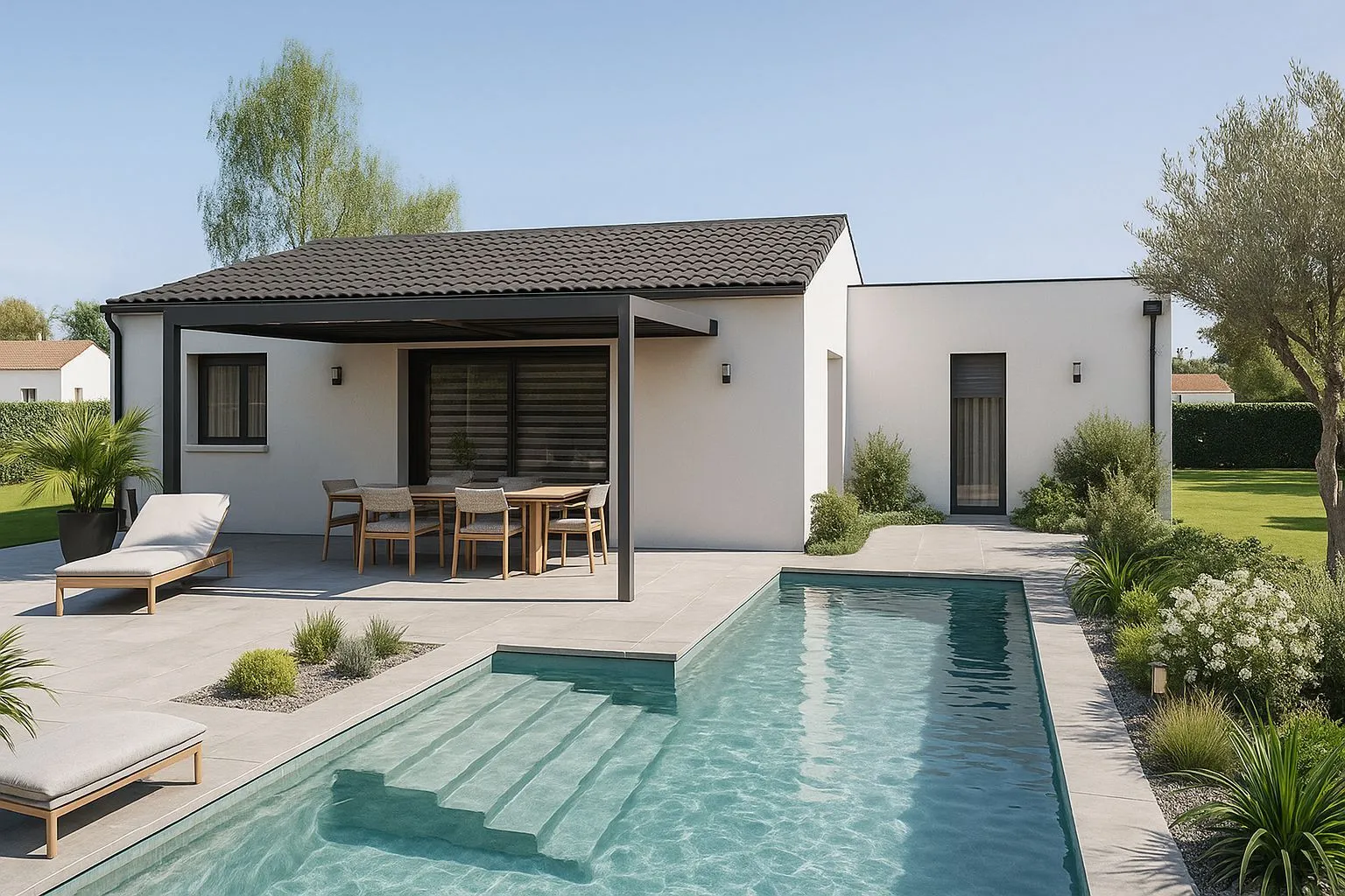 Maison neuve 85 m² à Agris (16110)