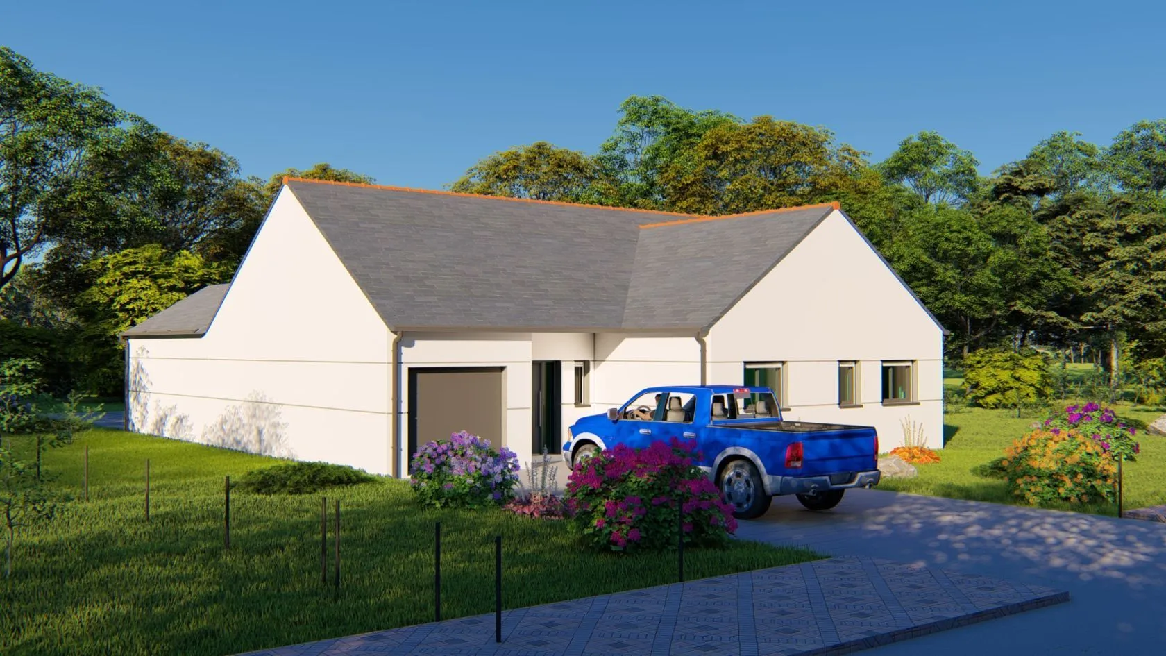 Maison neuve 126 m² à Éréac (22250)