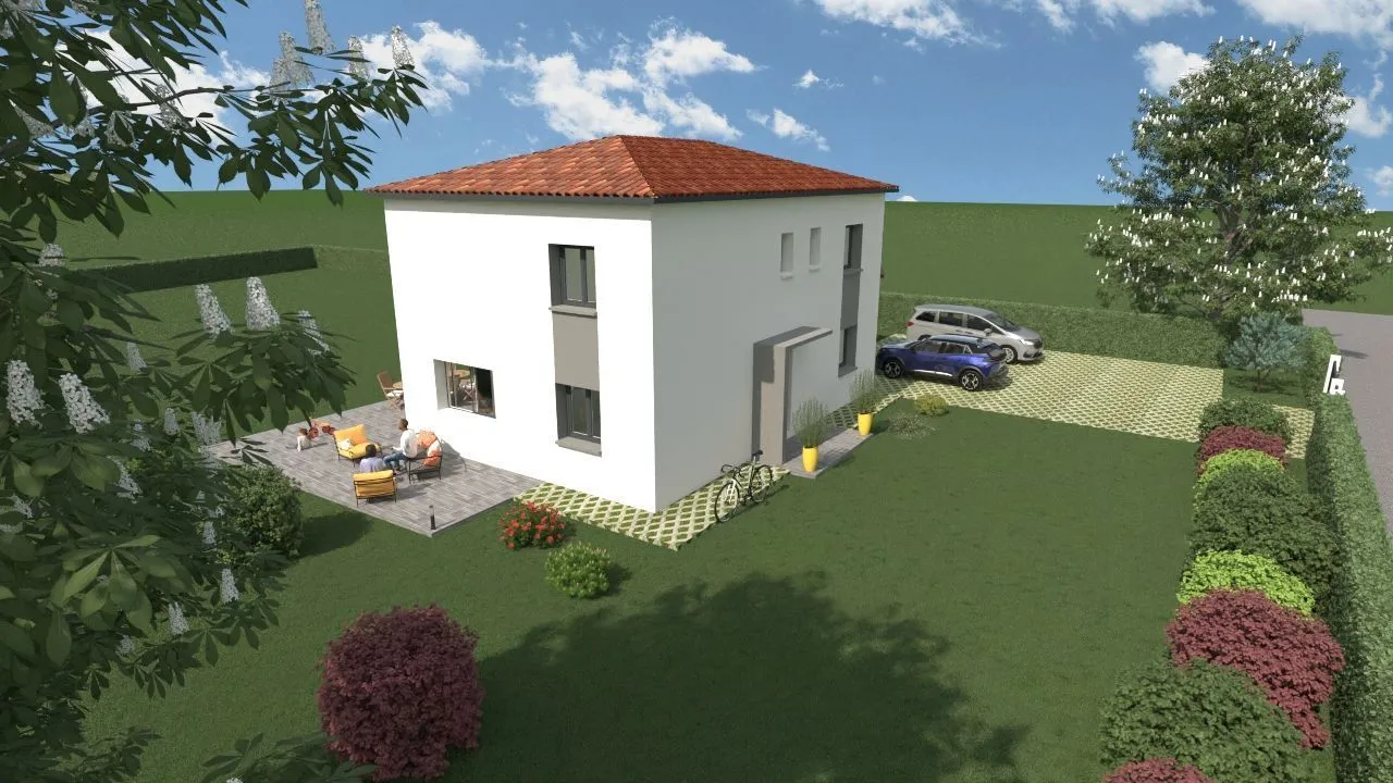 Maison neuve 138 m² à La Tour-de-Salvagny (69890)