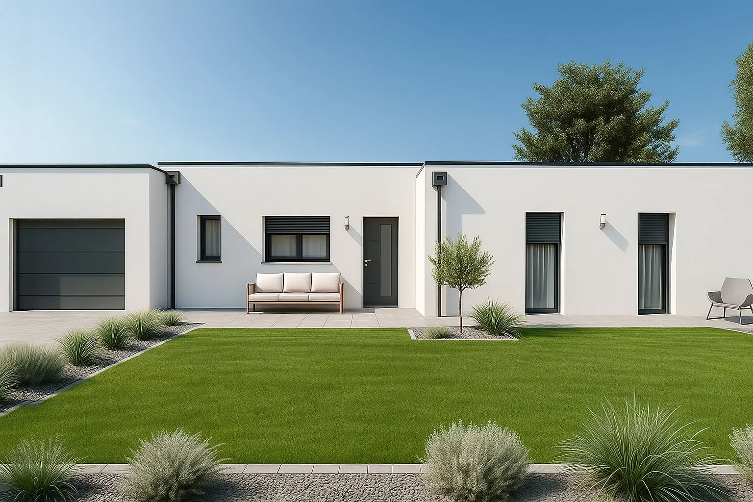 Maison neuve à Saint-Aubin-du-Plain