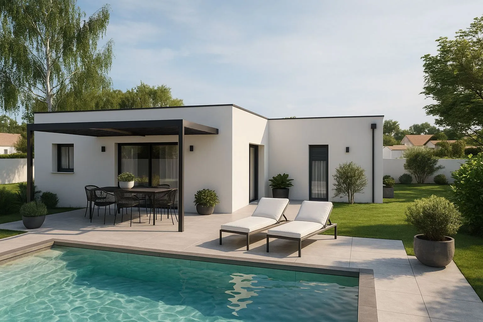 Maison neuve 85 m² à Bernac (16700)