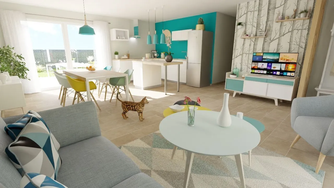 Maison neuve 84 m² à Gond-Pontouvre (16160)