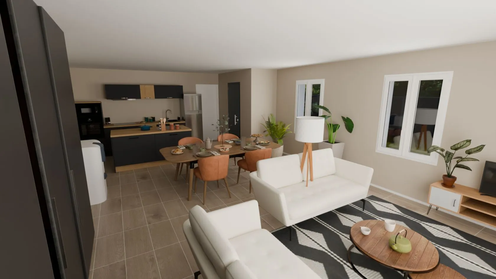 Maison neuve 86 m² à Périgny (17180)
