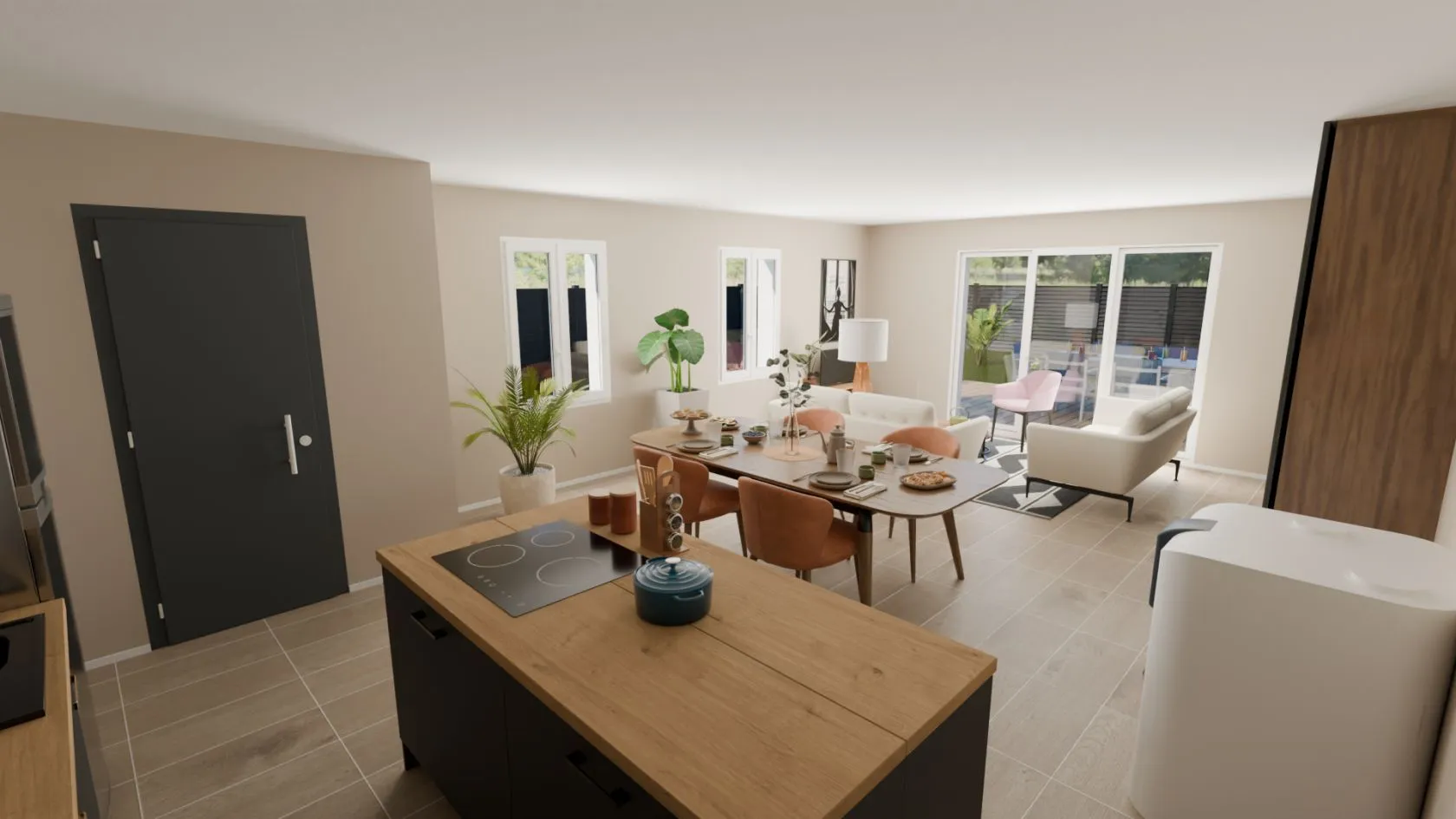 Maison neuve 86 m² à Périgny (17180)