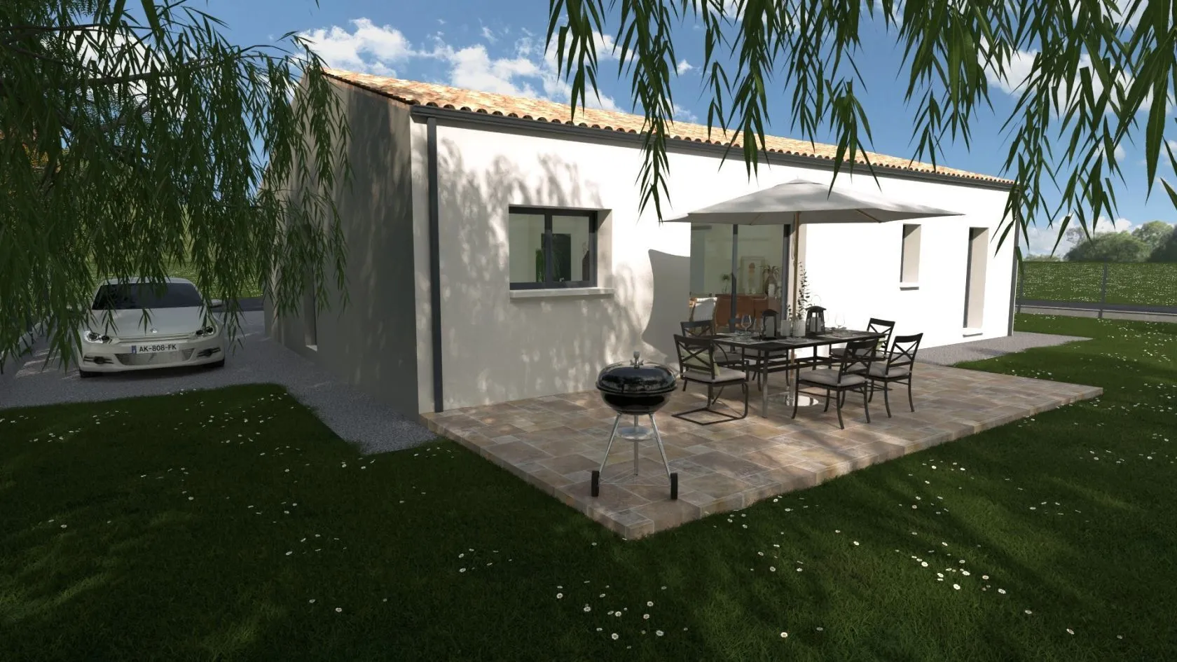 Maison neuve 81 m² à Chaillé-les-Marais (85450)