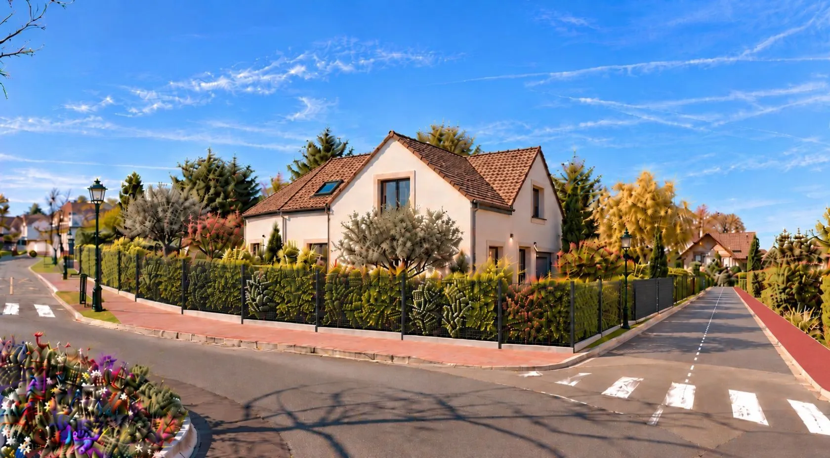 Chambourcy en V — modèle de maison