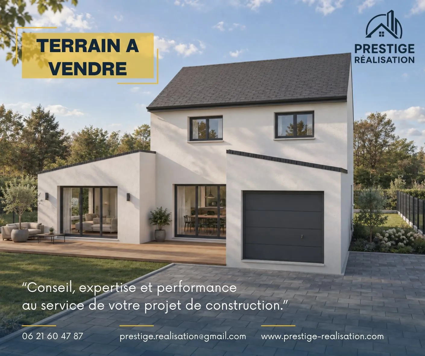Terrain à bâtir 319 m² à Crevin (35320)
