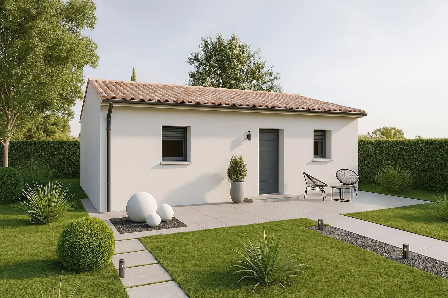 Maison neuve 50 m² à Aslonnes (86340)