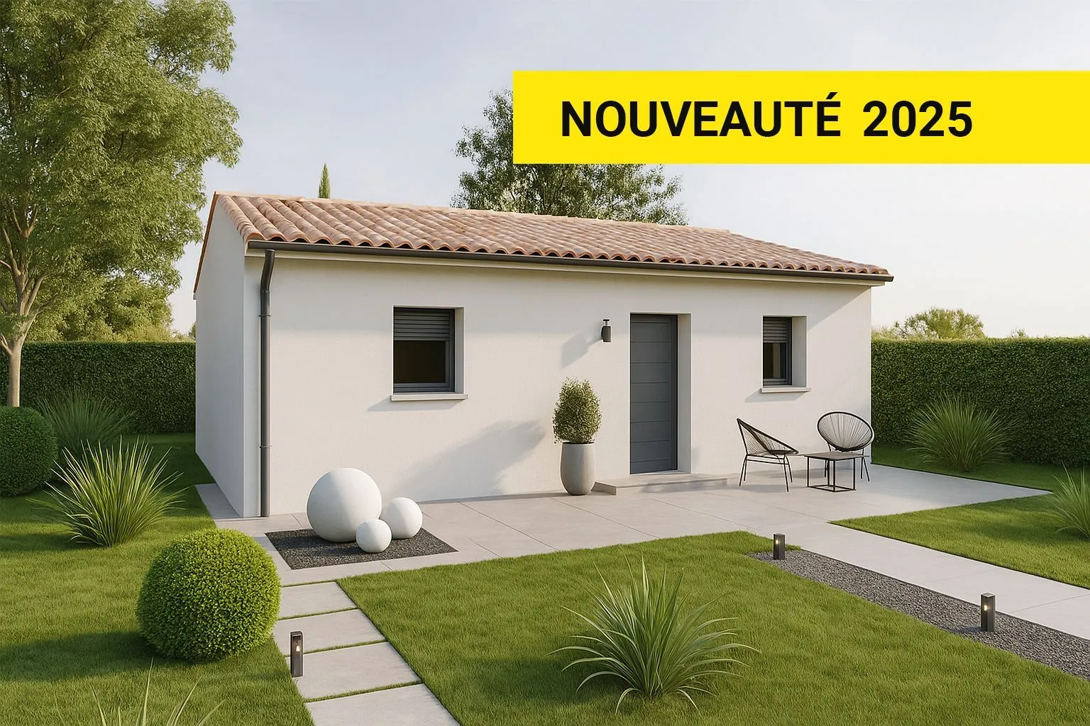 Maison neuve 50 m² à Aslonnes (86340)