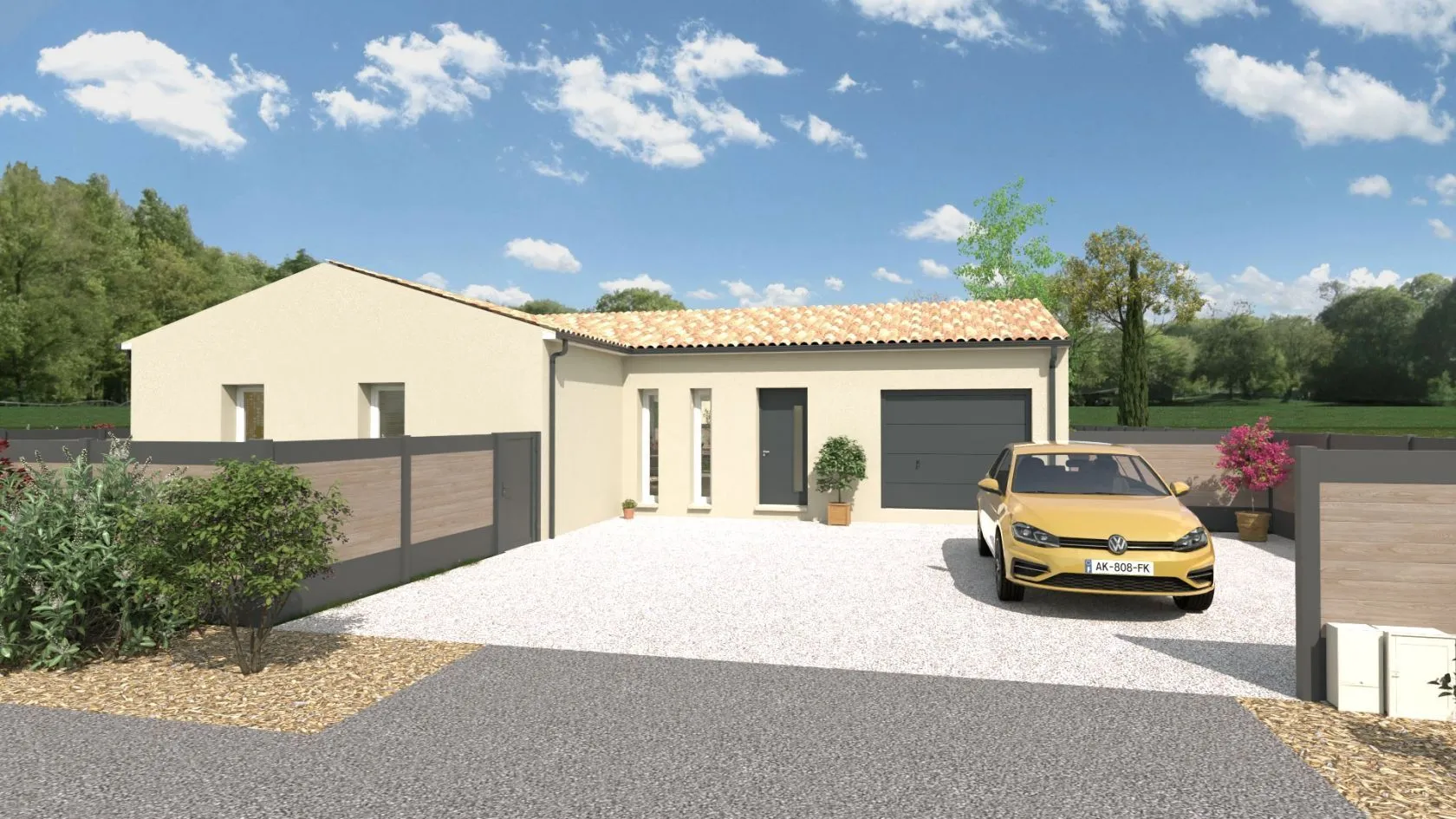 Maison neuve 90 m² à Mansle (16230)
