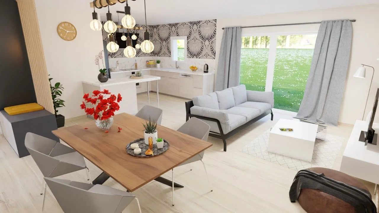 Maison neuve 90 m² à Mansle (16230)