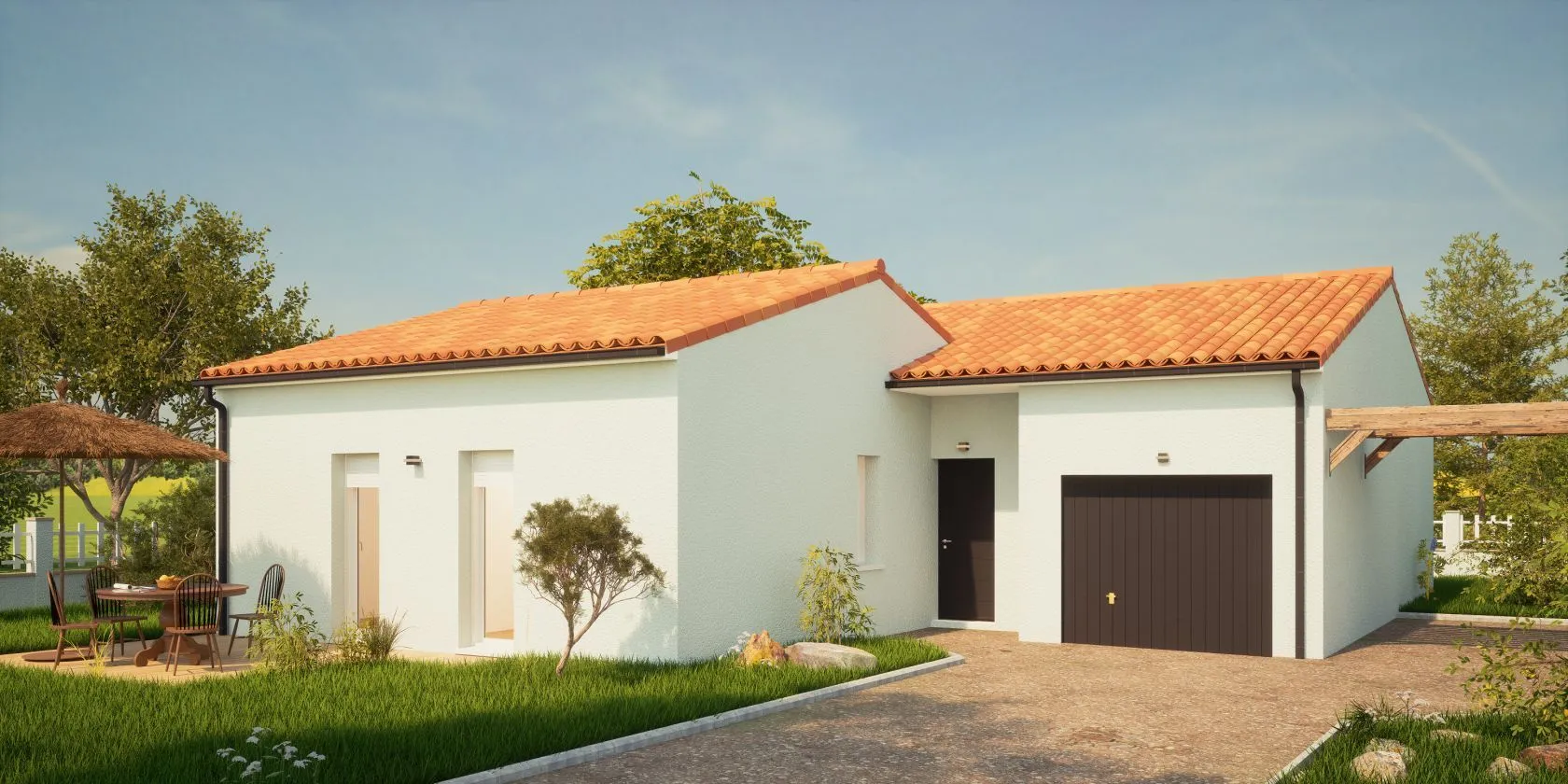 Maison neuve 85 m² à Saint-Amand-sur-Sèvre (79700)