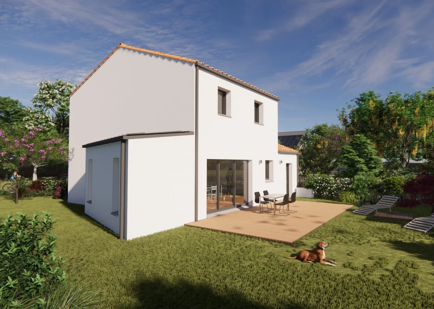 Maison neuve 106 m² à Bouaye (44830)