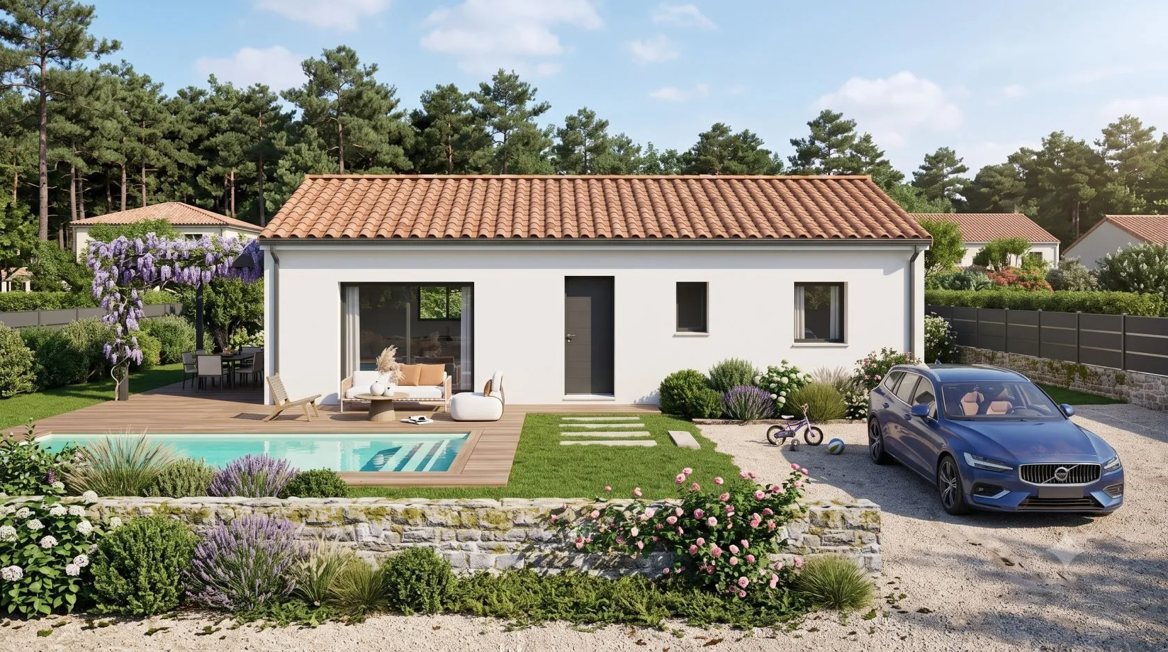 Maison neuve à Andrézieux-Bouthéon